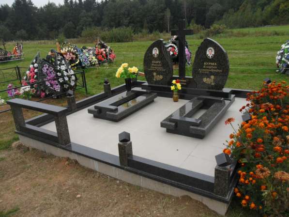 Памятники и благоустройство мест захоронения Заславль в фото 5