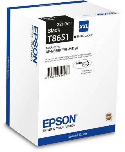 Картридж Epson Т8651 оригинал