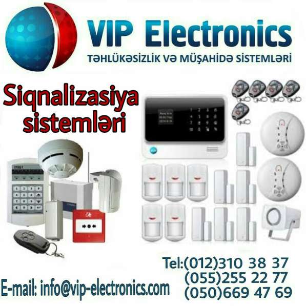 Domafon və siqnalizasiya sistemlərinin satışı