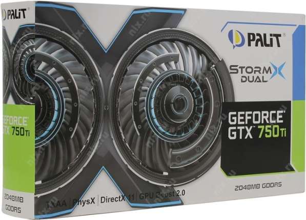 Palit GeForce GTX 750 Ti 2Gb в Череповце фото 3