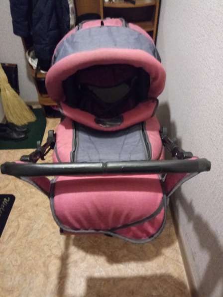 Продам детскую коляску для девочки 3в 1 в Омске фото 4