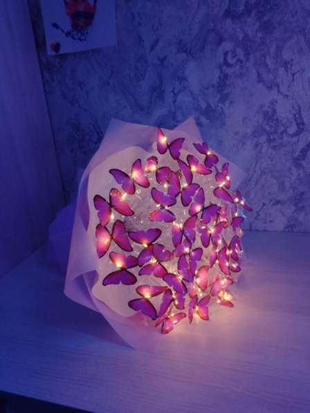 Делаю букеты из бабочек в Москве