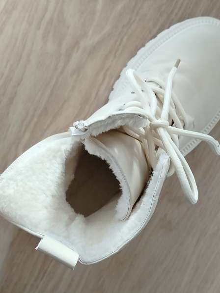 Ботинки зимние белые в Ижевске фото 3