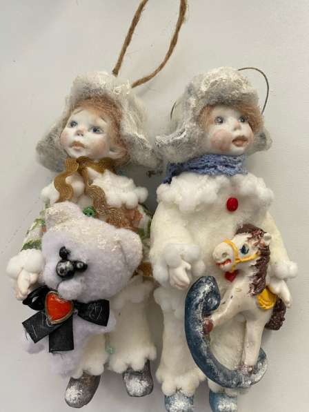 Ватная елочная игрушка в Новосибирске фото 7