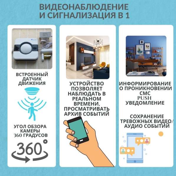 Охранная система VIGUARD HOME COMPACT в Анапе фото 5