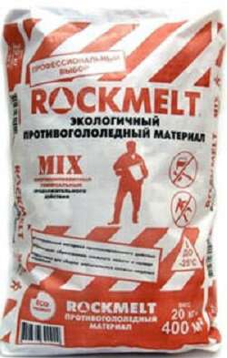 Rockmelt Mix 20 кг противогололедный.