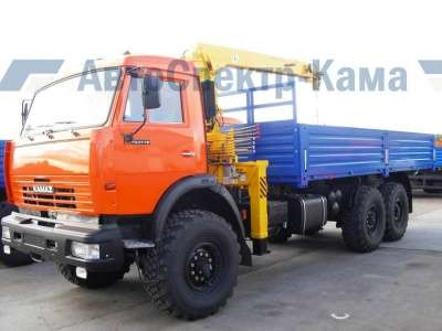 грузовой автомобиль КАМАЗ 43118 с КМУ