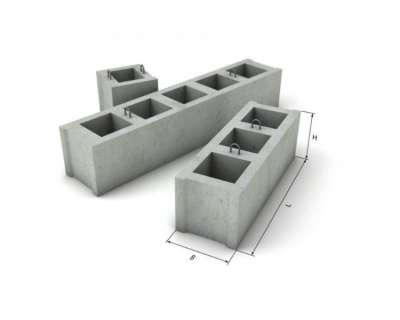 Блок бетонный фундаментный для дачи ООО "СибирьСтройСнаб в Тюмени фото 5