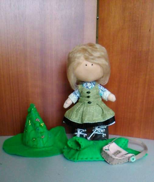 Текстильная кукла Гномка в Москве фото 5
