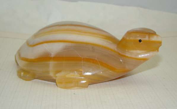 Фигурка пресс-папье из камня Черепаха (V704) в Москве фото 6