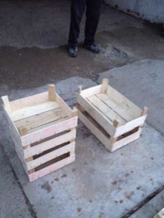 Реализуем деревянные ящики из шпона от производителя