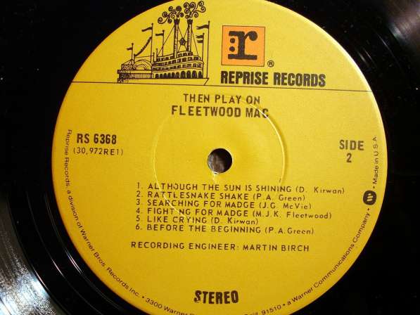 Fleetwood Mac ‎– Then Play On (USA) в Санкт-Петербурге фото 3