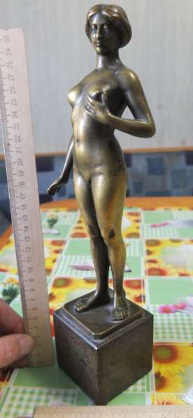 Бронзовая статуэтка Венера Милосская с руками, старая в Ставрополе фото 7