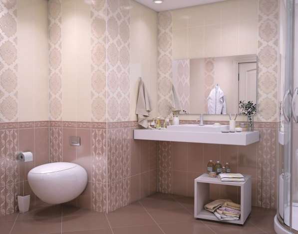 Дизайнерская плитка для ванной в Москве фото 3