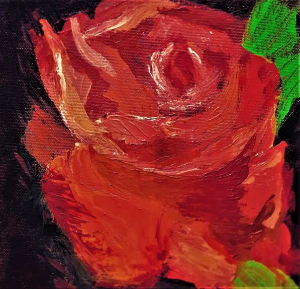 Интерьерная картина " Абстрактная роза "