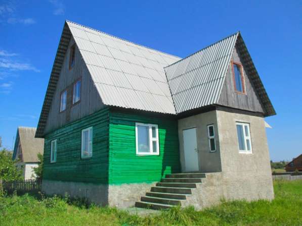 Продам дом с видом на озеро в а. г. Заямное 67 км. от Минска