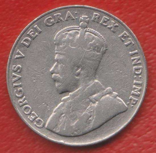 Канада 5 центов 1931 г. Георг V в Орле