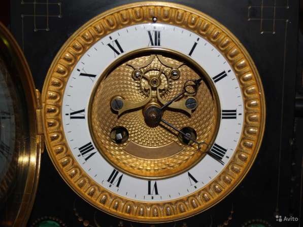 Старинные каминные часы. Франция, мастер С. Марти в Санкт-Петербурге фото 5