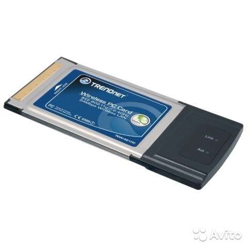 Сетевая карта trendnet TEW-421PC, Wireless PC Card