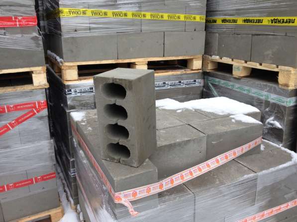 Пескобетонные блоки 390х190х190 - кирпич блочный - М50 в Саранске фото 3