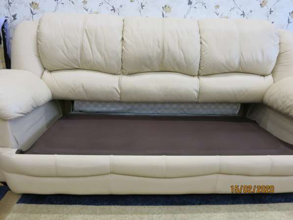 Финский кожаный диван в Москве фото 6