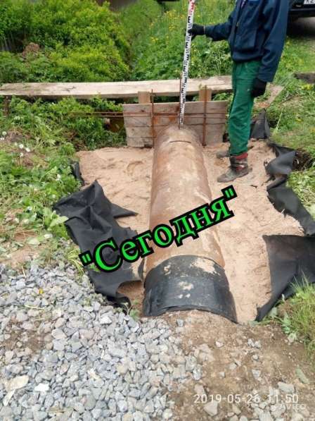 Земельные работы, канализация в Санкт-Петербурге фото 4