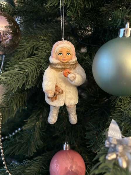 Ватные игрушки на елку в Москве фото 11