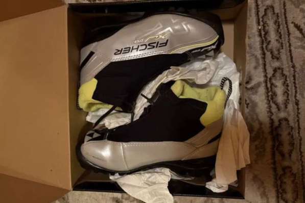 Детские лыжные ботинки Fischer в Москве фото 4