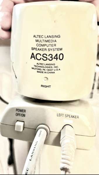 Altec Lansing ACS340 Multimedia/Subwoofer (Boxed) в Москве