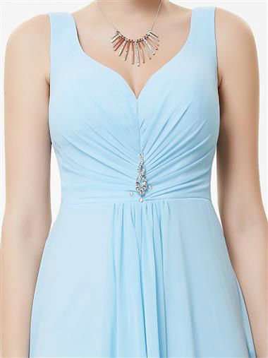 Голубое платье с кристаллами M/10 "Ever-Pretty" Артикул: HE09983BL в Рязани фото 8