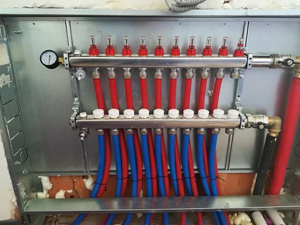 Монтаж систем отопления и водоснабжения в Клине фото 8