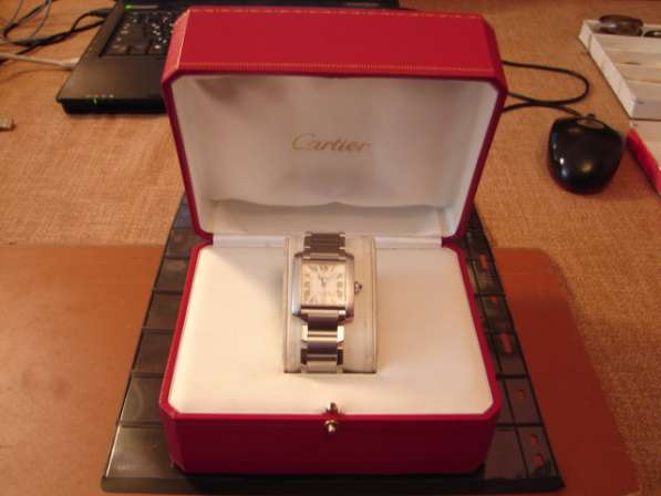 Часы наручные Cartier-Tank в фото 7