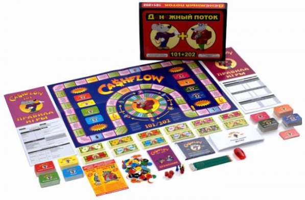 Игра Cashflow - Денежный Поток 101+202 (2 в 1)