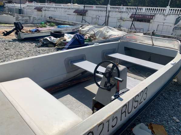 Лодка «Касатка» с мотором в Геленджике фото 6