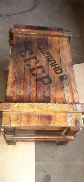 Ящик деревянный в стиле Loft в фото 6
