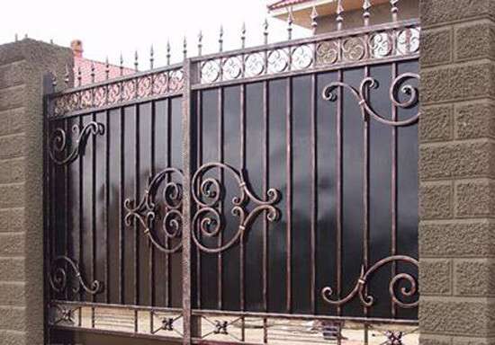 Ворота заборы решетки в Санкт-Петербурге фото 4