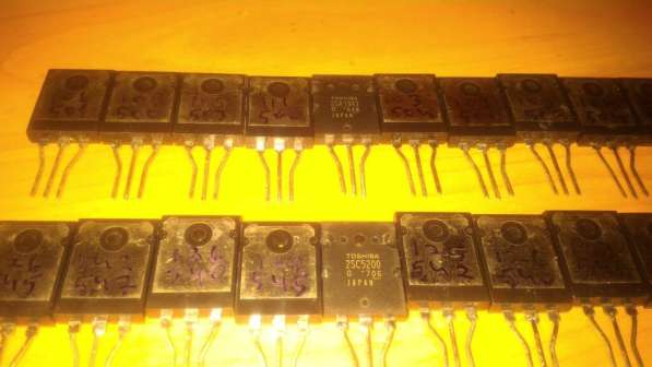 Транзисторы тошиба 2sc5200 и 2sa1943