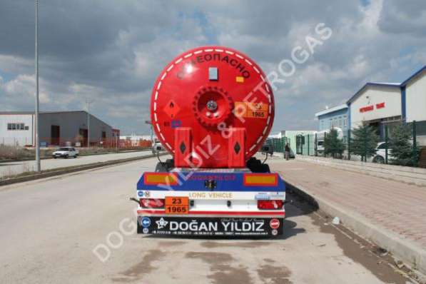 Автоцистерна полуприцеп 50 м3 газовоз Dogan Yildiz в Москве фото 5