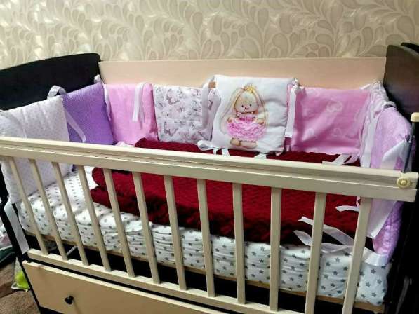 Бортики новые в детскую кроватку в Павловском Посаде фото 3