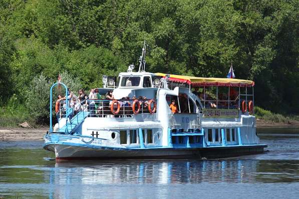 Прогулки на теплоходе по реке Оке в Рязани фото 25