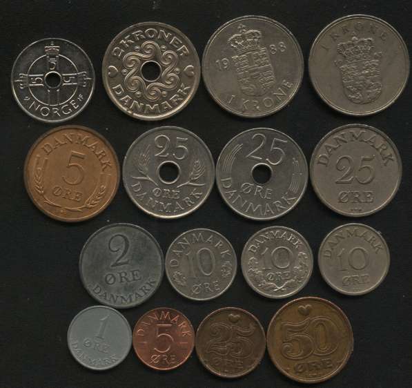 Монеты Англии, Италии, Дании, Швеции и Финляндии в наборах в Москве фото 7