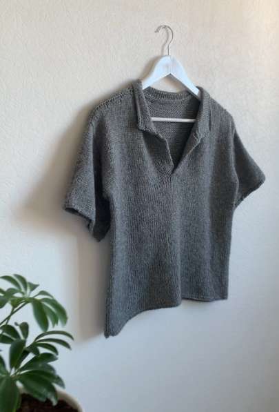 Вязанае поло ручной работы