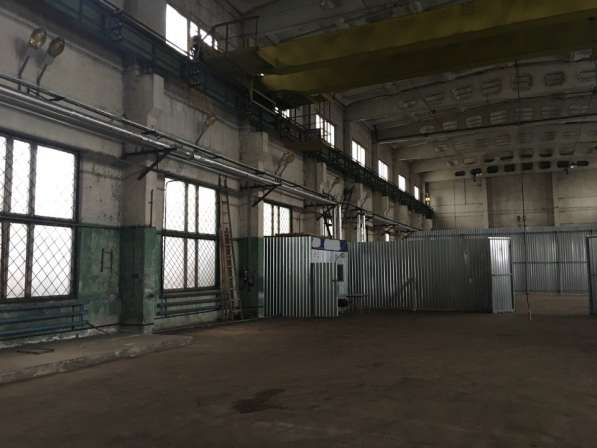 Сдам 1000 кв. м с кран-балкой 15 тонн под пр-во или склад в Санкт-Петербурге фото 5