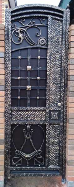 Изготовление кованых ворот в Самаре фото 4