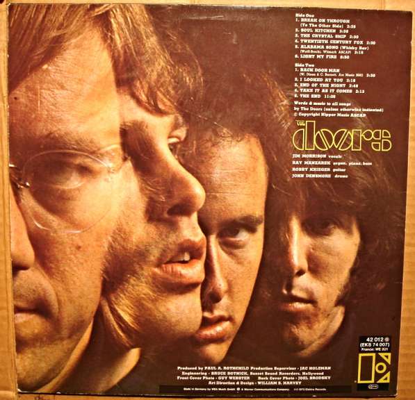 Пластинка виниловая The Doors - The Doors в Санкт-Петербурге