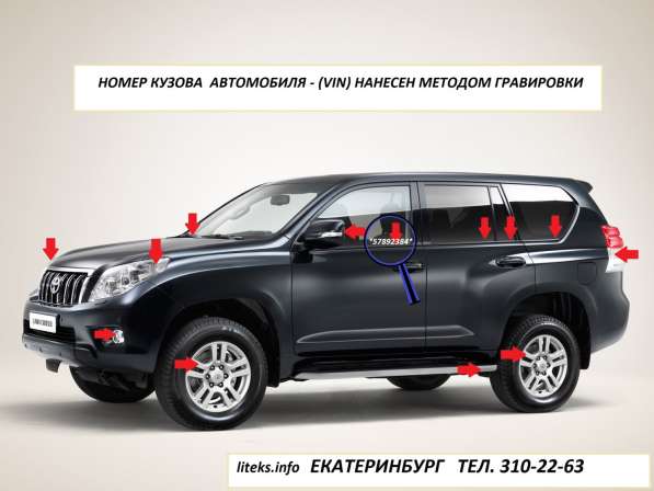 Маркировка противоугонная Литэкс в Екатеринбурге фото 16