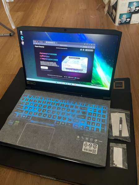 Игровой ноутбук Acer Predator Helios 300 RTX3070