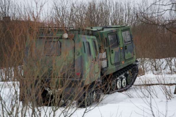 Вездеход амфибия BV 206 Лось в Санкт-Петербурге