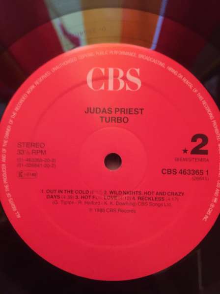 Judas Priest-1986\LP\CBS\HOL в Санкт-Петербурге