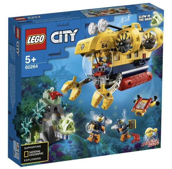 LEGO City 60264 океан: исслед. подводная лодка